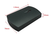 Lecteur RFID Wiegand ABS extérieur et carte de contrôle d'accès 26/34 125KHz/13.56MHz pour lecteur de serrure de porte