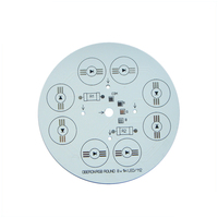 Nouvelle technologie d'éclairage LED, carte de circuit imprimé LED SMD, carte de circuit imprimé ronde, fabrication de cartes de circuit imprimé