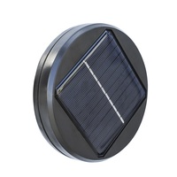 Parasol de jardin moderne Milan avec éclairage LED solaire, cadre en aluminium, pour cour, salle de sport, hôtel