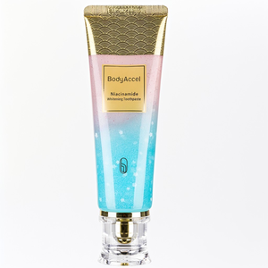 Spray Dental Blanqueador BodyAccel con Niacinamida, Sabor a Melocotón y Menta, Vegano, Sin Flúor, Antiplaca, Aliento Fresco, Higiene Bucal - Product Image 1