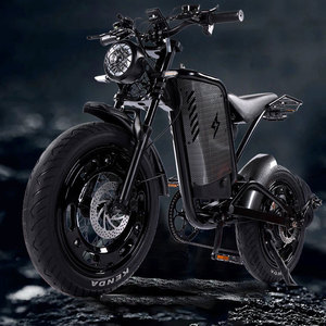 Bicicleta Eléctrica <span class=keywords><strong>de</strong></span> <span class=keywords><strong>Montaña</strong></span> <span class=keywords><strong>de</strong></span> Alto Rendimiento con Llantas Gruesas para Ciudad, 500W 48V, Cuadro <span class=keywords><strong>de</strong></span> Acero, Estilo Retro, Todoterreno, con Asistencia <span class=keywords><strong>de</strong></span> Potencia <span class=keywords><strong>de</strong></span> Litio - Product Image 3