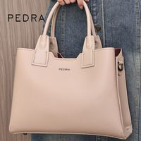 Nouveaux sacs de créateurs PEDRA, sacs à main en cuir PU de luxe pour femmes, couleurs de logo personnalisables