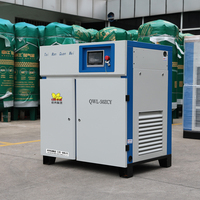Compresseur d'air à vis de haute qualité 8bar10Bar 37KW 50HP 380V 220V en stock 15HP 20HP 30HP rotatif PM VSD faible bruit avec sécheur