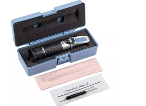 Zeewater Aquacultuur Zoutgehalte Detector Refractometer Mariculture Salinometer Draagbare Voedsel Pekel Zoutgehalte <span class=keywords><strong>Tester</strong></span> Zoutmeter - Product Image 4