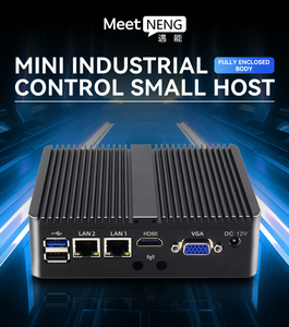คอมพิวเตอร์ขนาดเล็ก MeetNeng รุ่นขายดี Celero J1900 คอมพิวเตอร์อุตสาหกรรม แรมคู่ 8GB DDR3 พอร์ต USB 4 ช่อง VGA รองรับ WIN10/Linux  ไม่มีพัดลมระบายความร้อน  LAN COM NANO ของใหม่แกะกล่อง - Product Image 2