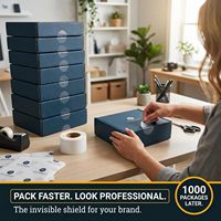 Autocollants personnalisés en PVC transparent résistant aux UV, adhésifs, pour fermeture d'enveloppes, scellage de colis pour supermarchés, épiceries et vente au détail