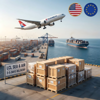 Transitaire maritime Chine-USA, Canada, Australie, Royaume-Uni, entreposage en entrepôt, agent d'expédition DDP, LCL Express 	 Logistique vers l'Allemagne