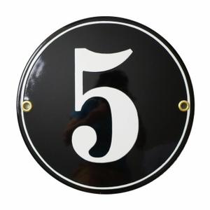 Porcellana Segno di Metallo Rilievo di Latta segni Dello Smalto del Metallo Porta Numero di Segni - Product Image 4