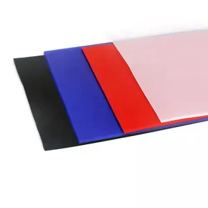 Non-toxic food and pharmaceutical industry liner colors and Transparent high temperature silicone rubber sheet in roll