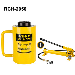 Gato Hidráulico Portátil RCH-2050 de 20T para Reparación de Automóviles, Cilindro Hueco con Bomba Manual, Gato Dividido para Mantenimiento de Vehículos - Product Image 1