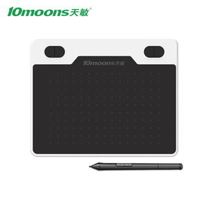 <span class=keywords><strong>Tablette</strong></span> <span class=keywords><strong>graphique</strong></span> numérique 10moons T503 petite taille avec quatre touches express pour signature et dessin - Product Image 1