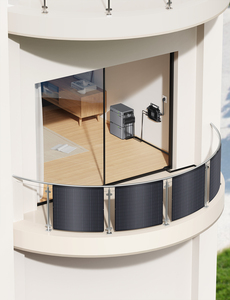 Panel Solar <span class=keywords><strong>Flexible</strong></span> Portátil STOCK Soft Solar <span class=keywords><strong>PV</strong></span> de 240W para el Hogar y Camping (2 Piezas/Juego) - Product Image 2