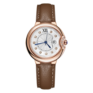 Luxury professional diamond-encrusted women's <b>watch</b> stylish new design classic round dial - Product Image 3