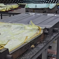 Cinta Selladora Amarilla de Alta Temperatura 210 ℃   Cinta de Butilo para Envasado al Vacío para Curado en Autoclave de Fibra de Carbono y Aspas de Energía Eólica