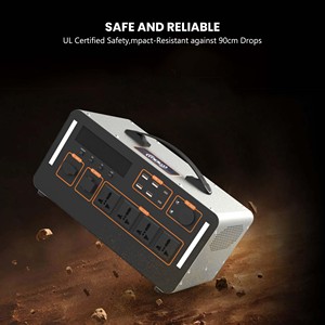 1024Wh Surya Power Station baterai eksternal 1500W LiFePO4 MPPT <span class=keywords><strong>Controller</strong></span> dengan senter & gelombang sinus murni untuk ponsel & Mobil - Product Image 4