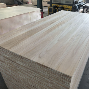Paneles Ligeros de <span class=keywords><strong>Madera</strong></span> Maciza de Paulownia, Tablero de <span class=keywords><strong>Madera</strong></span> con Juntas Dentadas para Decoración de Paredes, Proyectos de Interiores - Product Image 2