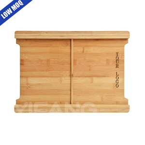 <span class=keywords><strong>Planche</strong></span> à découper en bois de bambou multifonctionnelle et écologique <span class=keywords><strong>avec</strong></span> tiroirs en acier <span class=keywords><strong>Planche</strong></span> à fruits, <span class=keywords><strong>pain</strong></span> et légumes Cuisine Ménage - Product Image 3