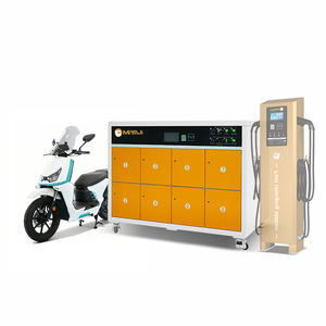 Gabinete Horizontal de 8 Compartimentos para Baterías de Litio, Carga Rápida de 800W, Intercambio Rápido en 30s para Vehículos Eléctricos de 2/3 Ruedas para Entrega de Alimentos - Product Image 3