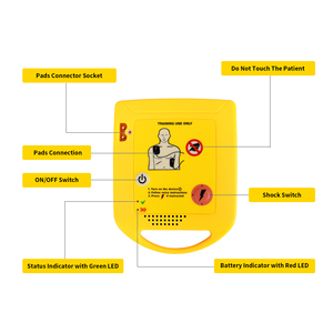 <span class=keywords><strong>Défibrillateur</strong></span> d'entraînement AED miniature <span class=keywords><strong>pas</strong></span> <span class=keywords><strong>cher</strong></span>, <span class=keywords><strong>défibrillateur</strong></span> externe automatique portable, certification FCC/CE, garantie <span class=keywords><strong>de</strong></span> 2 ans - Product Image 5