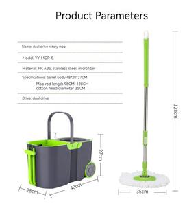 Set Moderno di Strumenti per la Pulizia Domestica con Secchio e Mocio per Pavimenti di Casa, Stanza e Hotel - Product Image 5