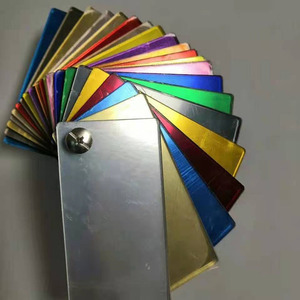 Feuille de <span class=keywords><strong>miroir</strong></span> acrylique flexible autocollante, panneau de <span class=keywords><strong>miroir</strong></span> doré pour la décoration murale - Product Image 2