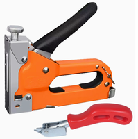 Kit agrafeuse 3-en-1 avec agrafes et extracteur, pistolet à clous manuel robuste, vente en gros usine