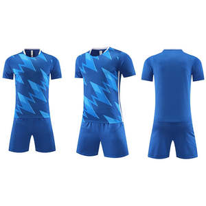 Uniforme de Fútbol de Secado Rápido, Antibacteriano y con Protección UV, Camiseta de Fútbol para Adultos de Manga Corta, Camiseta de Fútbol de Poliéster con Número y Nombre Personalizados - Product Image 5