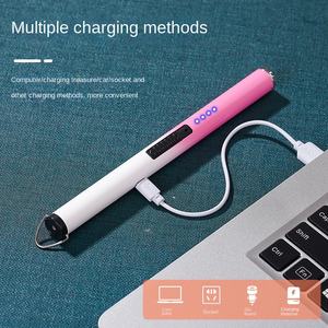 Briquet à arc de charge intelligent USB coloré plus récent cadeau d'affaires pour poêle et <span class=keywords><strong>bougie</strong></span> utilisation pour cigarette - Product Image 4