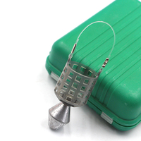 Selco plomb Transparent méthode mangeoire activités de plein air poisson mangeoire moule pêche piège Cages