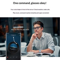 Nouvelles lunettes intelligentes IA W611 multifonctions avec appel vocal, caméra vidéo, reconnaissance d'objets IA et traduction en temps réel pour
