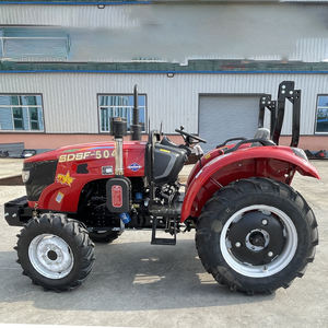 Trattori Compatti a Quattro Ruote 4x4 da 50HP, 60HP, 80HP, 100HP per Fattoria e Giardino con Falciatrice, Vendita all'Ingrosso - Product Image 5