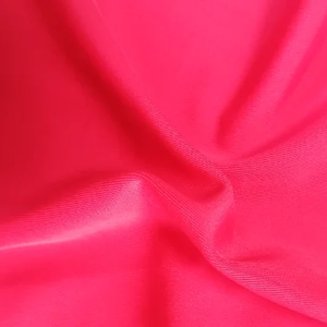 Tissu pour maillots de bain rose couleur personnalisée 80% nylon effet soie tricoté 20% élasthanne tissu <span class=keywords><strong>imperméable</strong></span> uni pour sous-vêtements - Product Image 3