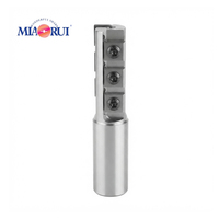 Fraise à rainurer Miaorui avec plaquettes en carbure remplaçables, queue de 25 mm, diamètre de coupe de 19,05 mm, pour le travail du bois, profondeur de coupe de 50 mm