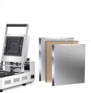 Miroir commercial Sandwich Gaufre Grille-pain Gelato Panini Presse <span class=keywords><strong>Brioche</strong></span> Burger Machine 900W Gril électrique Panini Sandwich Maker - Product Image 3