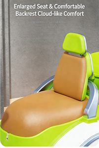 Motocicleta Eléctrica para Niños de 12v y 3 Ruedas, Motocicleta Eléctrica para Niños con Batería de 3 Ruedas para Niños y Niñas, Regalo para Interiores y Exteriores - Product Image 5