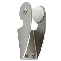 Support d'ancrage en acier inoxydable 316 moulé avec précision, poli miroir, pour roue marine, usiné CNC, accessoires de quincaillerie de yacht, marque XBM