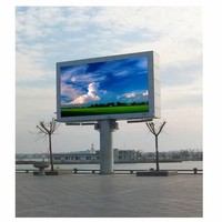 P10 P8 tam renkli reklam panosu 960*960mm Panel Smd açık su geçirmez Led ekran