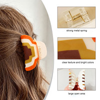 Pinzas para el pelo con diseño de vacaciones de verano en la playa, accesorios versátiles para el cabello, pinza de tiburón para cola de caballo para niñas, accesorio divertido para el cabello, venta al por mayor