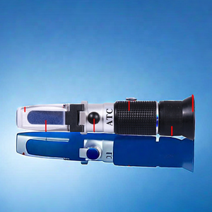 <span class=keywords><strong>3</strong></span> in 1 Handheld Honig Refrakto meter 58-90% Brix Zucker Konzentration messer 38-43% Baume Grad 12-27% Wasser gehalt Test - Product Image 4