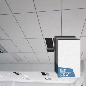 Paneles Acústicos para Techos Resistentes al Moho y Antibacterianos <span class=keywords><strong>Celotex</strong></span> -- Rejilla Suspendida para Techo con Aislamiento Acústico T24 - Product Image 1