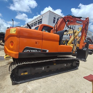 Excavadora Usada DOOSAN DX140 de 14 Toneladas, Motor Cummins, Bomba Hidráulica Kawasaki, Válvula KYB, Pocas Horas de Uso, 90% Nueva, Competitiva, 2023 - Product Image 3