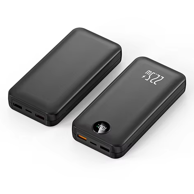 Cheap PD22.5W Li-Polymer Power Bank 10000mAh/20000mAh/30000mAh Capacities GaN Tech Quick Charge Support Type-C USB Outputs