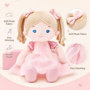 Bambole per Bambine, Morbida Bambola di Pezza '<span class=keywords><strong>My</strong></span> First SD', Regalo di Compleanno per Bambine di 1 Anno, Giocattolo di Peluche Natalizio, Principessa Coral - Product Image 1