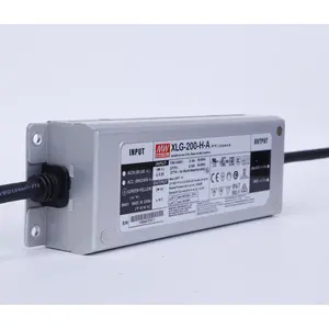 Meanwell XLG-200-controlador LED IP67, modo de potencia constante, 12 200W