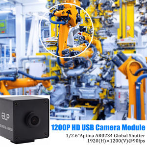 ELP 2MP 90fps Global Shutter Webcam Lente ojo de pez gran angular Color de alta velocidad AR0234 UVC <span class=keywords><strong>Mini</strong></span> 1080P Cámara USB para captura de movimiento - Product Image 3