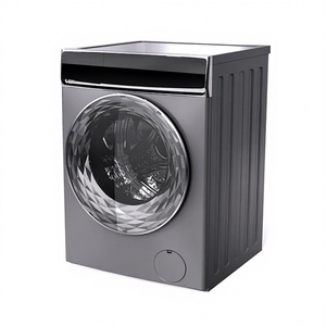 High Quality 10kg Front Load <b>Washer</b> Dryer 110V Fully Automatic Smart Washing Machine Stainless Steel Tub BLDC Motor for <b>Car</b> RV - Product Image 1