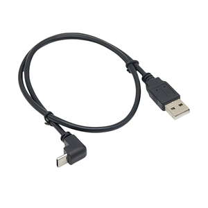 Fabrika USB 2.0 A-Erkek - Tip-C 90 Derece/Yan Bükümlü 3A Hızlı Şarj 1 Metre Kablo, Saf Bakır İletken ve PVC Kılıflı - Product Image 6