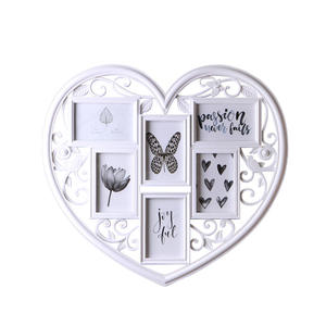 إطار صور جداري من البوليسترين مقاس 6×8 بوصة، تصميم عتيق متعدد الصور للزفاف وديكور المنزل، جودة عالية للبيع بالجملة - Product Image 5