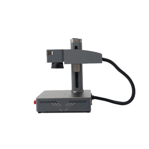 20W New <strong>Mini</strong> Fiber <strong>Laser</strong> <strong>Printer</strong> Portable <strong>Laser</strong> Marking Machine for All Metals Non-metals Glass MDF with AI Support - Product Image 1