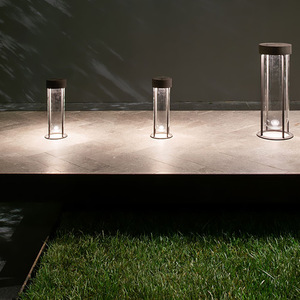 Lámpara de jardín moderna de aluminio para exteriores, impermeable, LED, para patio, jardín, camino. - Product Image 4